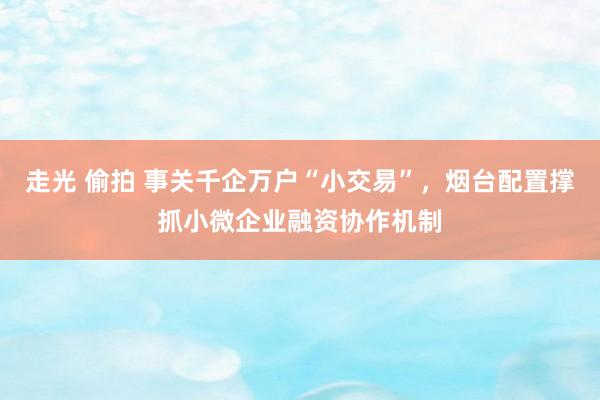 走光 偷拍 事关千企万户“小交易”，<a href=